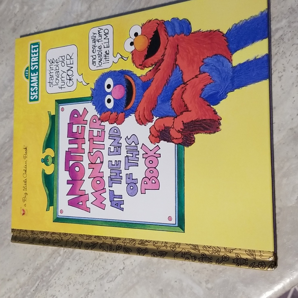 A big little Golden Book another Monster at the End of This Book Sesame Street